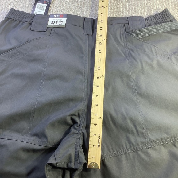 5.11 511 Taclite Pro Cargo Pants Mens 42 x 32 Regular Fit Charcoal NWT - Picture 12 of 14